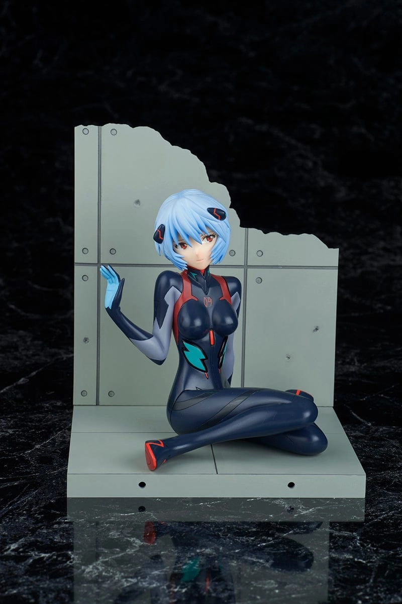 EVANGELION:3.0 1.0 THRICE UPON A TIME Rei Ayanami Plugsuit Ver. New Movie Edition Desktop Toy