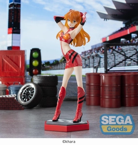 Cute Mascot Superhero Merchandise Evangelion Luminasta Racing Asuka Shikinami Langley PIT WALK