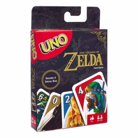 The Legend of Zelda UNO Kortspel - Europeisk Exklusiv Vinyl Showcase Action Toy