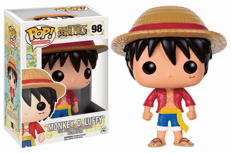 Fantasy Article One Piece POP! Vinyl Figur - Monkey D. Luffy 9 cm