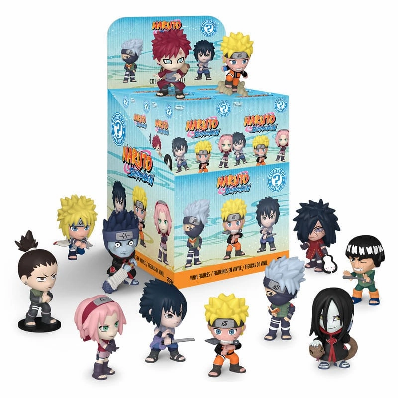 Package Craftsperson Naruto Shippuden Mystery Mini Actionfigurer 5 cm Display (12 stycken)