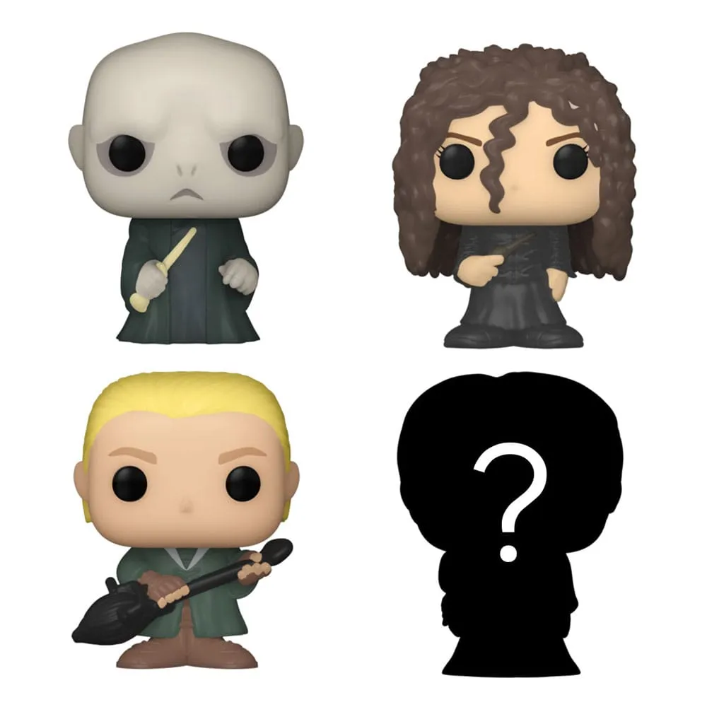 Harry Potter Bitty POP Figur 4-Pack - Voldemort och v?nner High End Character Piece