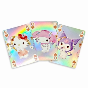 Sanrio Spelkort Hello Kitty & V?nner Holografisk Famous Scientist