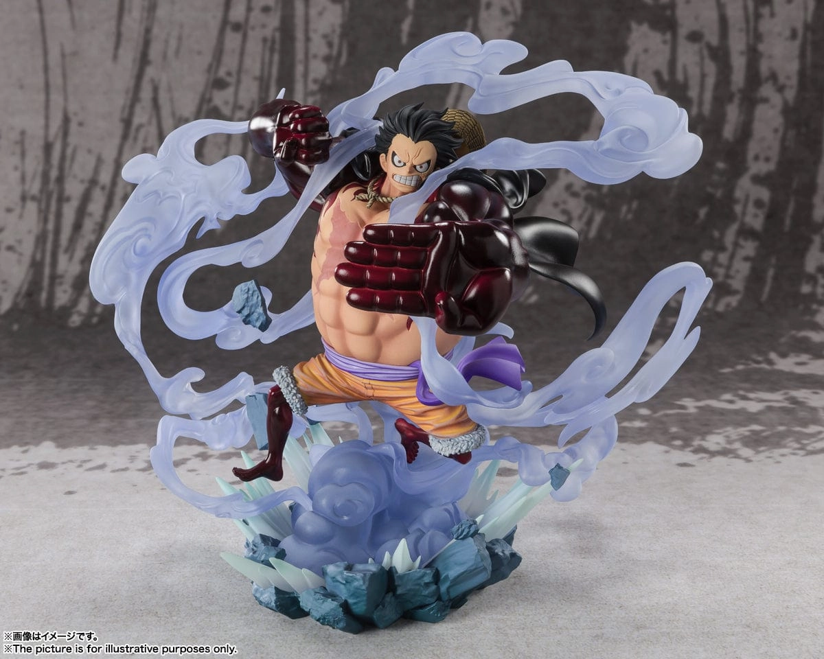 Shareable Content Figuarts ZERO Super Fierce Battle Monkey D. Luffy Gear 4 Captain 3 Onigashima Monster Battle