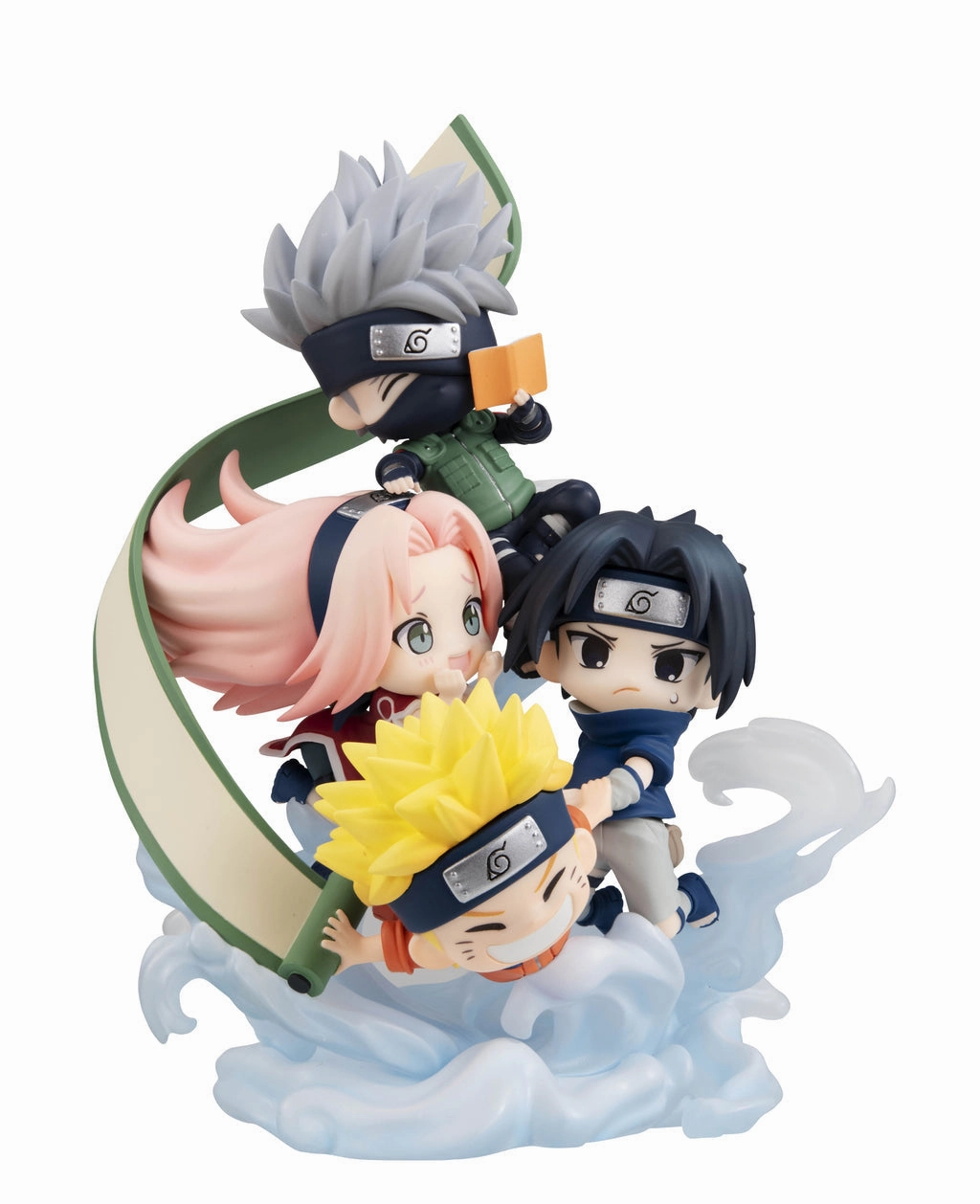 Glass Art Fairy tale FIGUNITY SERIES NARUTO Shippuden Gather here, Team 7!