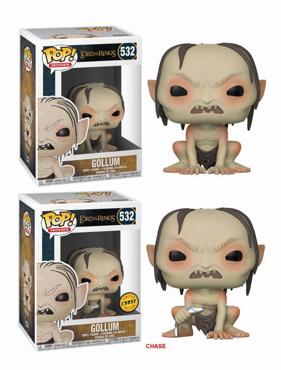 Lord of the Rings POP! Vinylfigur Gollum 9 cm Assortiment (6) Bird Model