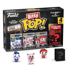 Pearlescent Shine Vinyl Statue Five Nights at Freddy's Bitty POP! Vinyl Figur 4-Pack Ballora
