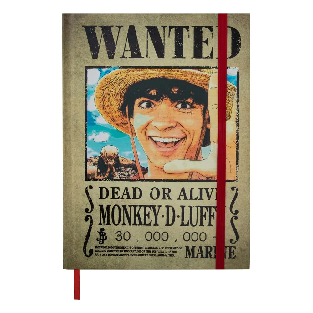One Piece Notebook Wanted Posters Art Showcase