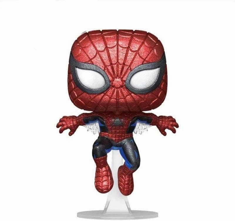 Marvel 80-?rsjubileum POP! Vinyl Figur Spider-Man (DGLT) 9 cm Movie Collectible Buildable Figure