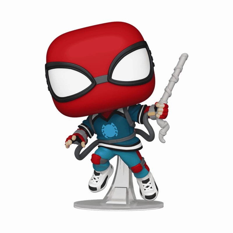 Grand Prize Travel Souvenir Friendly Neighborhood Spider-Man POP! Figur Proto Suit 9 cm