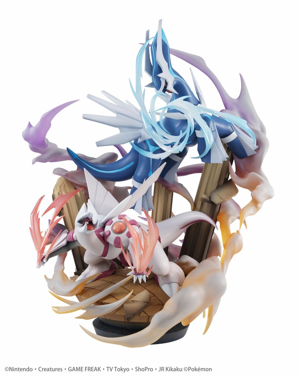 Collectible Figure Enduring Classic G.E.M. EX SERIES POKEMON Dialga & Palkia
