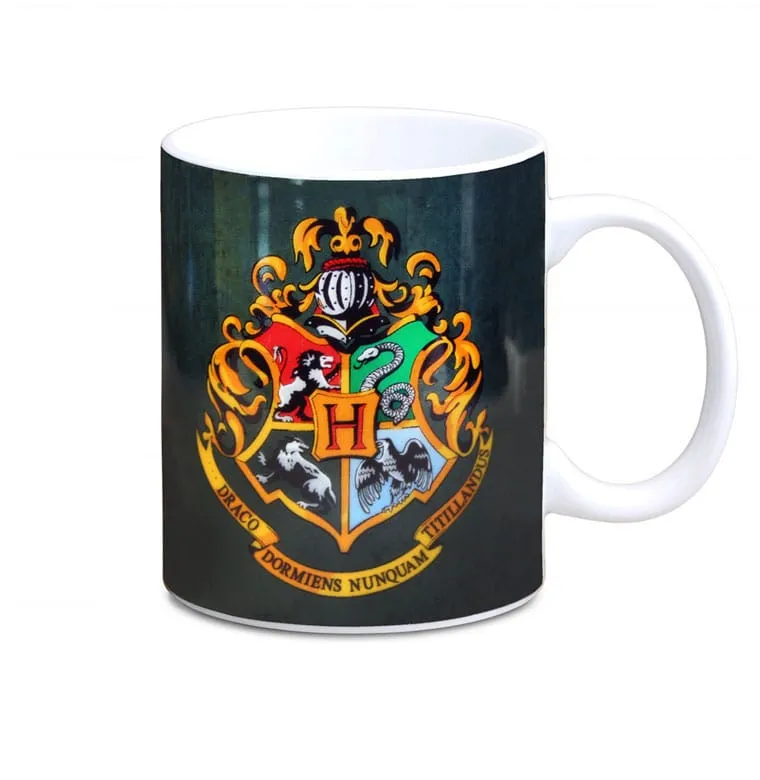 Articulated Model Buildable Figure Harry Potter Mugg med Hogwarts Logga