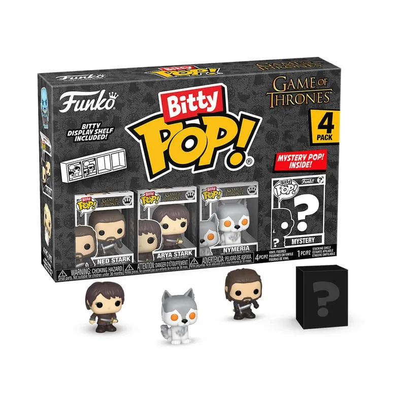 Game of Thrones Bitty POP! Vinyl Figur 4-Pack Ned Stark 2,5 cm Award Trophy Collector Display