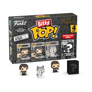 Game of Thrones Bitty POP! Vinyl Figur 4-Pack Ned Stark 2,5 cm Original Box Superhero Model