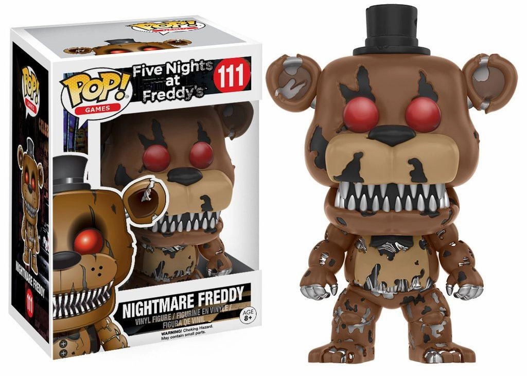 Five Nights at Freddy's POP! Vinyl Figur Nightmare Freddy 9 cm Mid Century