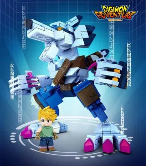 Geometric Product Were Garurumon Building Blocks Geek Culture Biology Model