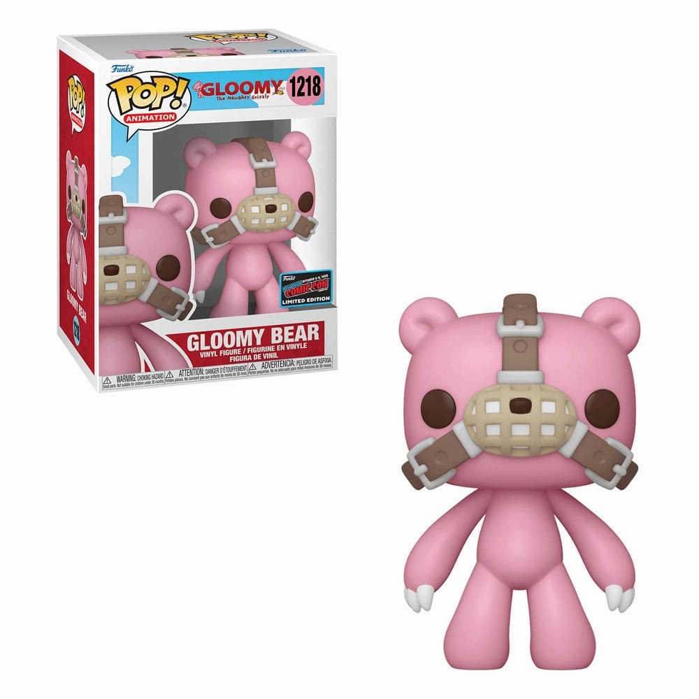 Sculpted Art Gloomy Bear POP! Animation Vinyl Figur - Gloomy The Naughty Grizzly 9 cm