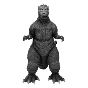 Battle Reenactment Plastic Statue Godzilla (1954) Kaiju Collective Action Figur Godzilla - Black & White Edition 20 cm