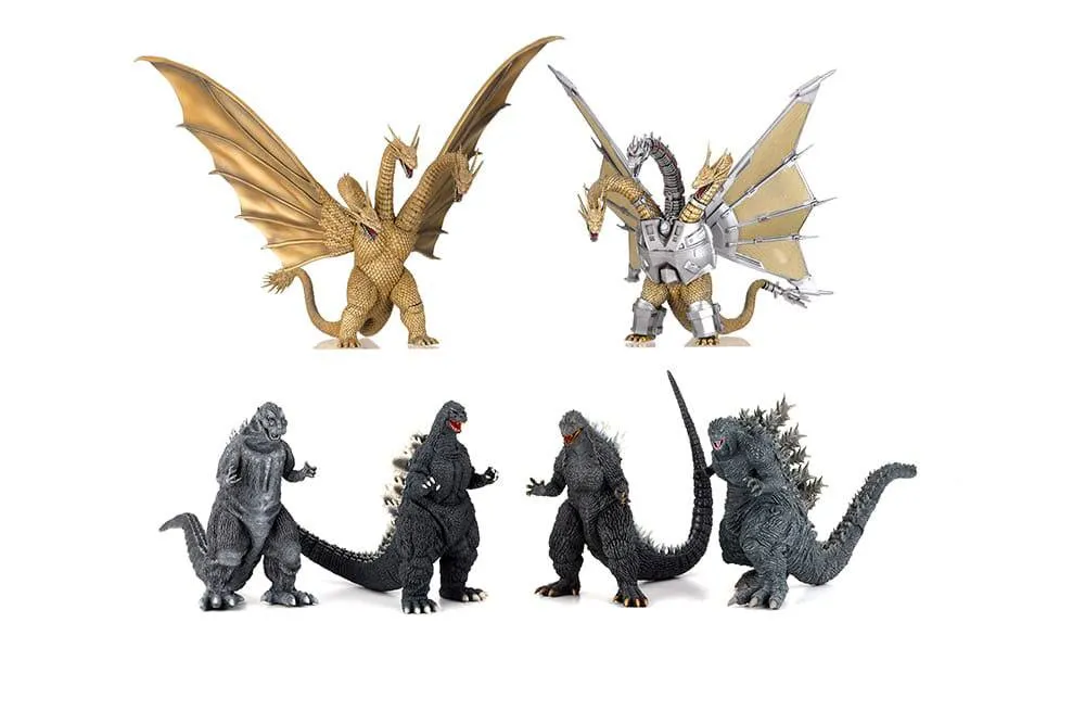 Godzilla Generations Gekizou PVC Statyer 8-9 cm Assortiment Porcelain Doll