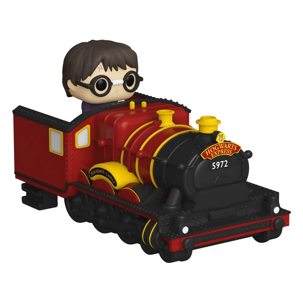 Harry Potter Bitty POP! Rides Vinyl Figur med Hogwarts Express Car Model Fantasy Toy
