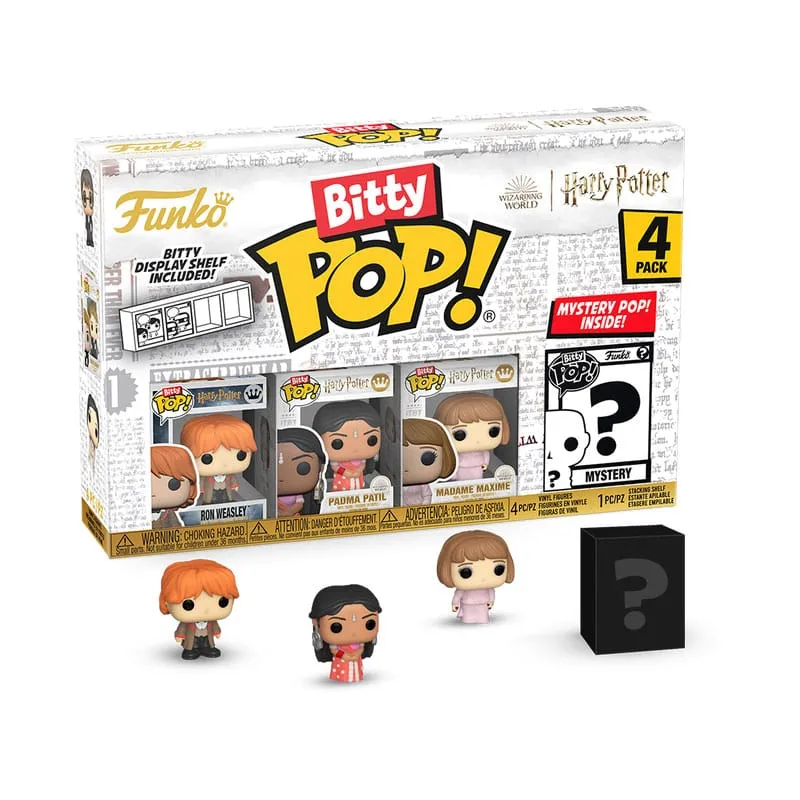 Vinyl Model Fan Vote Harry Potter Bitty POP! Vinyl Figur 4-Pack Ron (2,5 cm)
