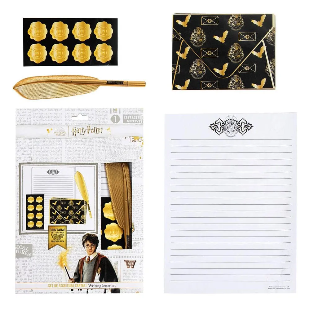 Harry Potter Brevpapper Set - 4 Delar Ecommerce