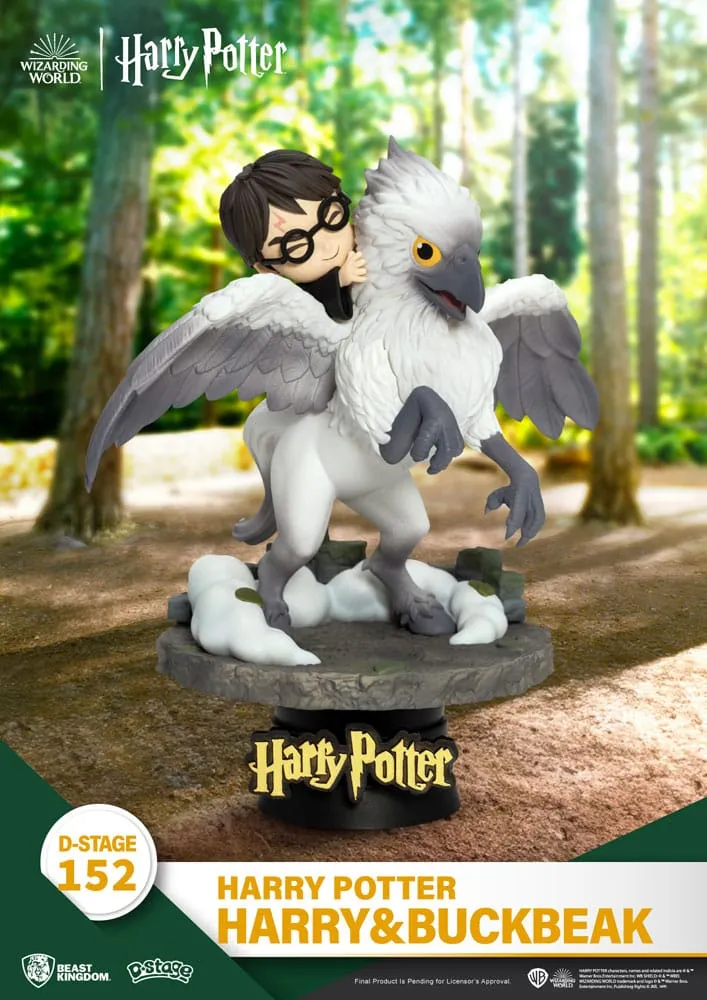 Robot Decor Retro Game Harry Potter D-Stage PVC Diorama - Harry & Buckbeak 16 cm