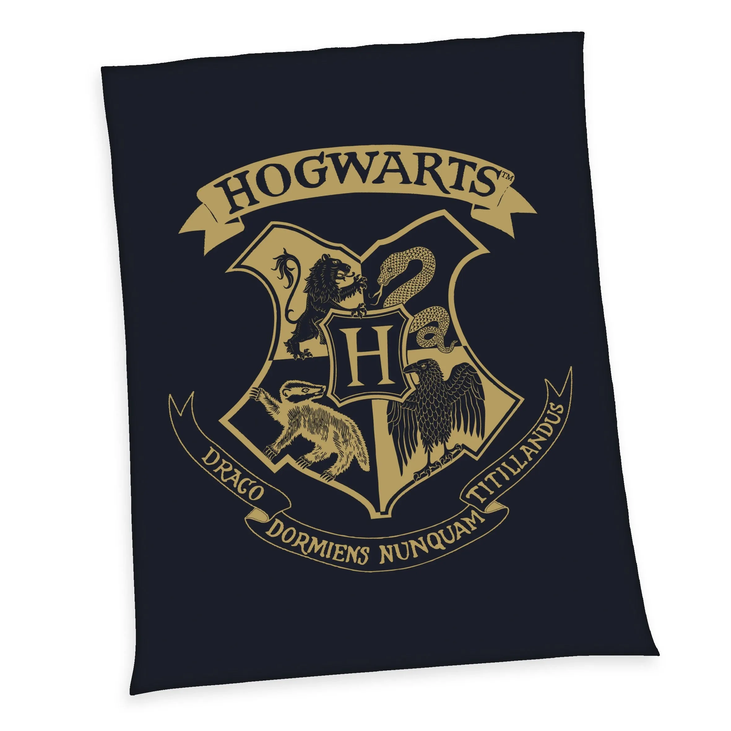 Vinyl Creation Asian Zen Harry Potter Fleecefilt Hogwarts 150 x 200 cm