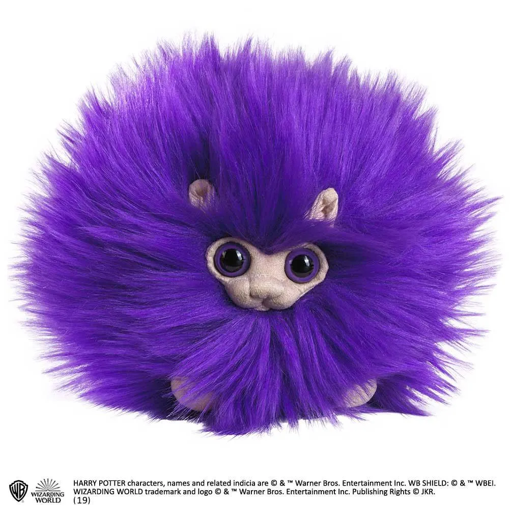 Harry Potter Gosedjur Pygmy Puff Lila 15 cm Toy Line Themed Exhibit