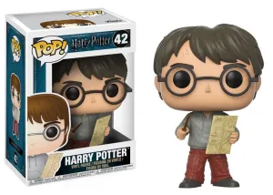 Harry Potter POP! Vinyl Figur med Marauders Map - 9 cm Movie Model Biodegradable material
