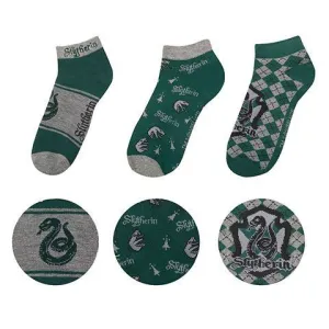 Limited Display PVC Creation Harry Potter Slytherin Ankelsockor 3-Pack