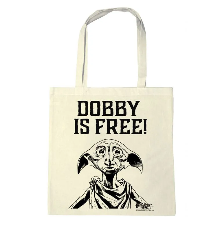 Harry Potter Tote Bag - Dobby Is Free Popular Character