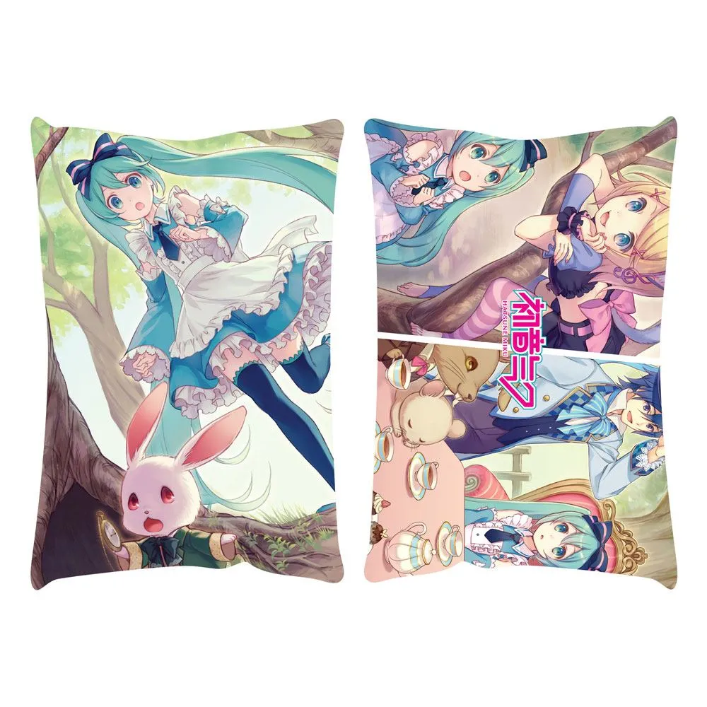 Hatsune Miku Kudde Miku i Wonderland 50 x 35 cm Satchel Artist Famous Creator