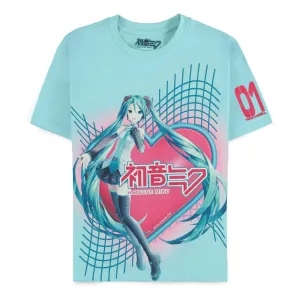 Hatsune Miku T-Shirt Metaverse Size L Safety Certified Tiny Medal