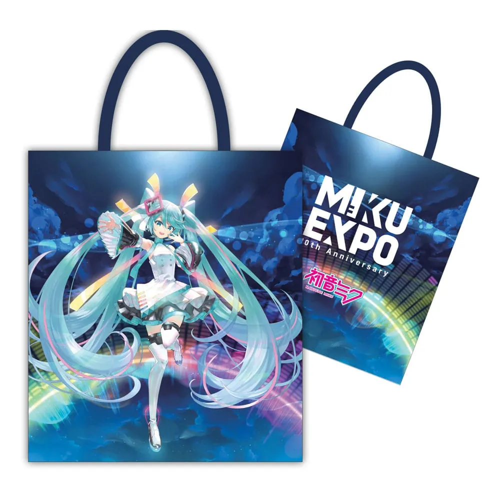 Tiny Posture Hatsune Miku Tote Bag - 10th Anniversary Limited Edition