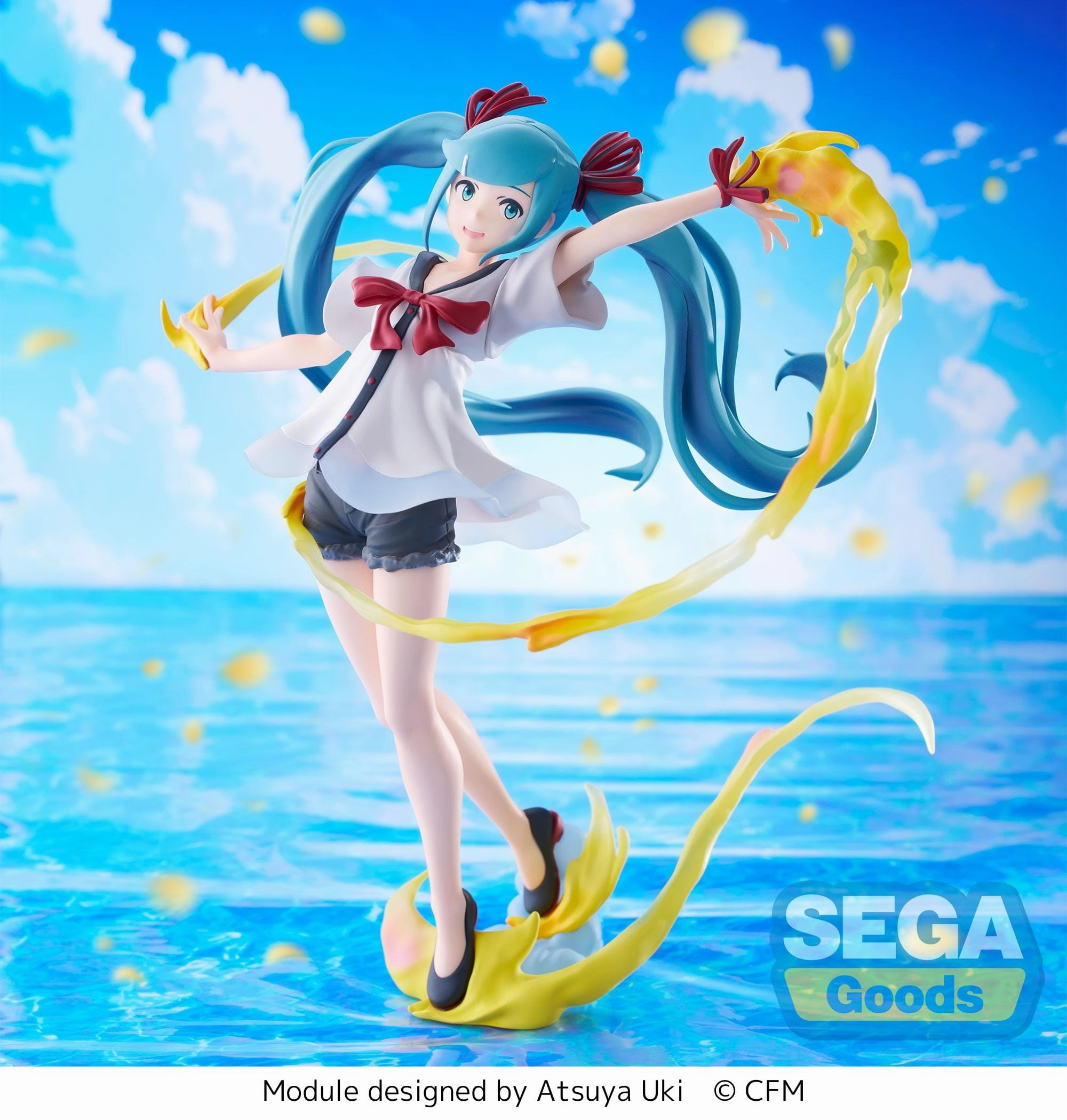 Hatsune Miku FIGURIZM?? Project DIVA MEGA 39's Hatsune Miku Shiny T.R. Robot Showcase Narrative Display