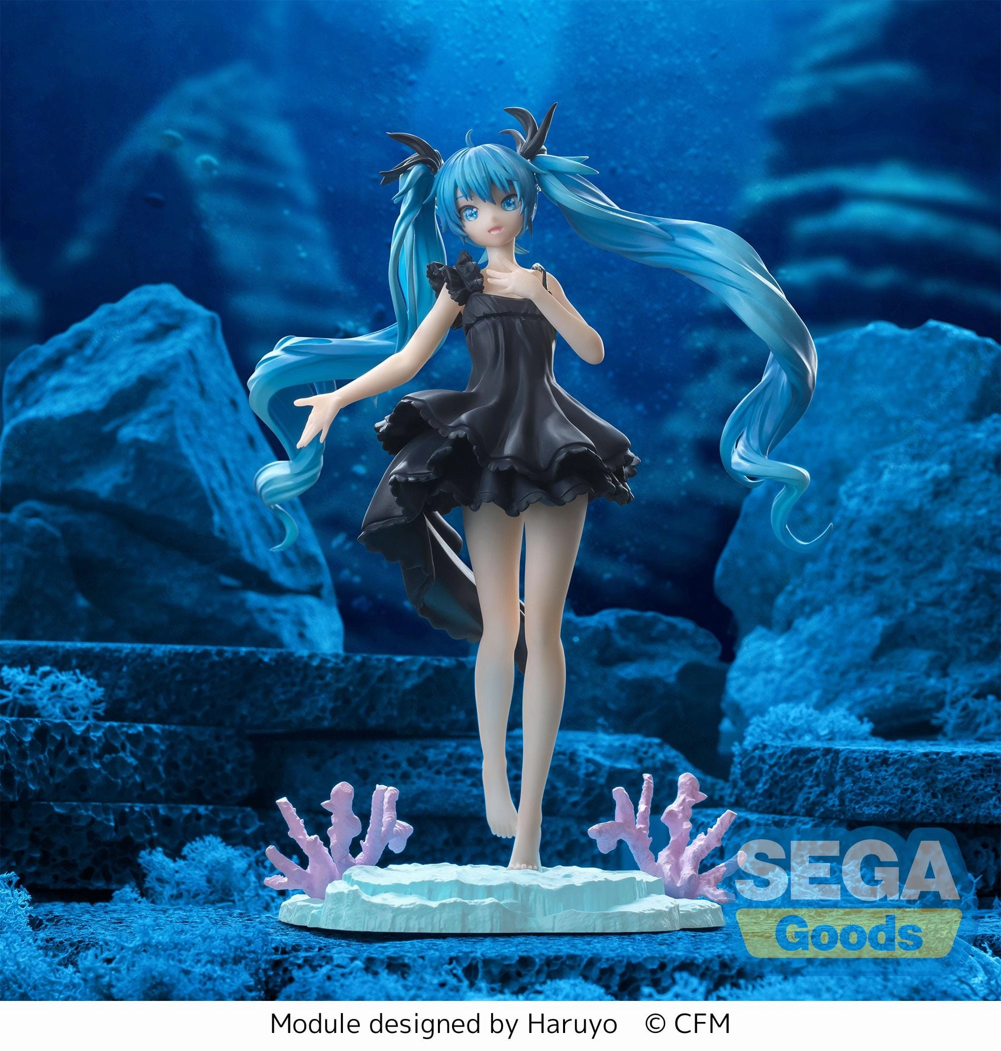 Hatsune Miku Luminasta Project DIVA MEGA 39's Hatsune Miku Deep Sea Girl Action Hobby