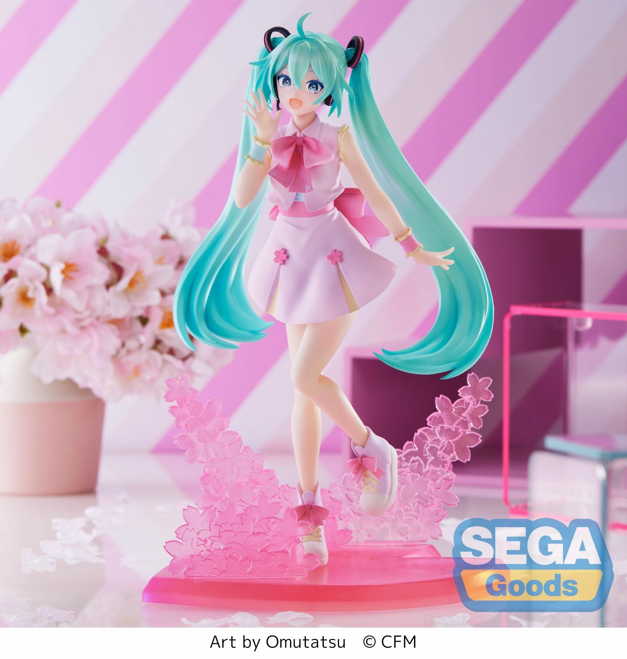 Science Model Miniature Creation Hatsune Miku Luminasta " Sakura Miku " Omutatsu Ver