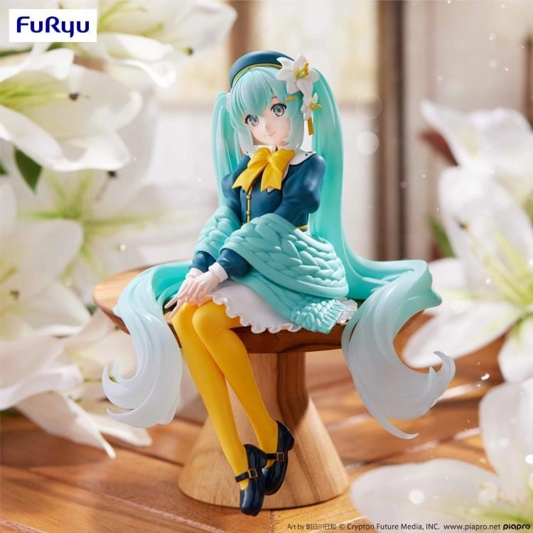 Collectible Unit Fireplace Mantel Hatsune Miku Noodle Stopper Figure Flower Fairy Lily