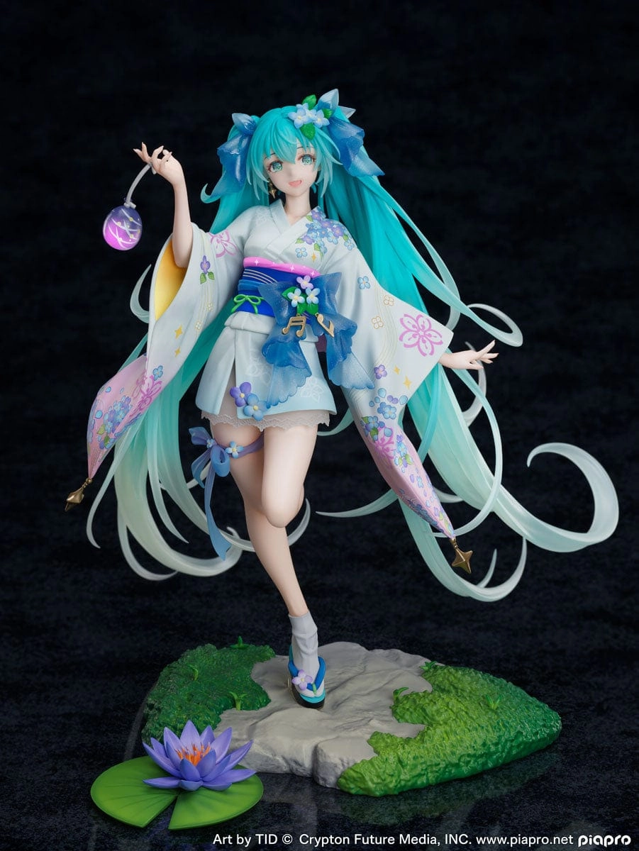 Hatsune Miku Summer Fireworks ver 1/7th Scale Figure Classroom Decor Film Character