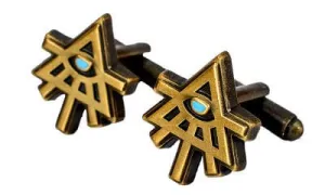 Math Learning Mission Goal Warhammer 40,000 Aeldari Cufflinks