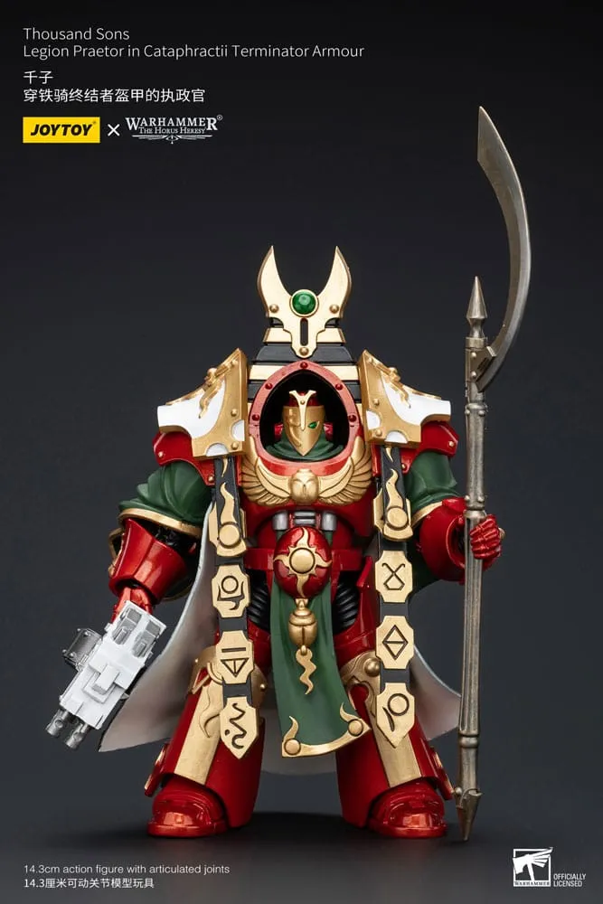 Warhammer The Horus Heresy Thousand Sons Legion Praetor Figur 12 cm Level Up