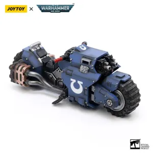 data analysis Warhammer 40k Ultramarines Outrider Bike 1/18 Skala 22 cm