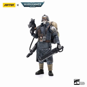 Force Application Warhammer 40k Action Figur 1/18 Death Korps of Krieg Veteran Squad Sergeant 10 cm