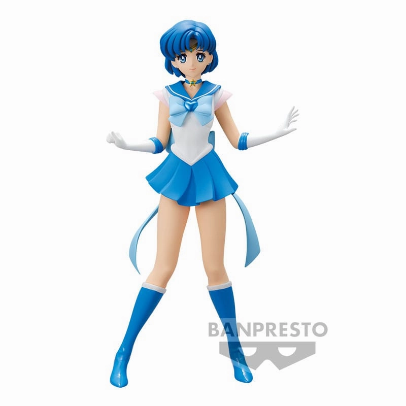 Limited Run Miniature Display PRETTY GUARDIAN SAILOR MOON ETERNAL THE MOVIE GLITTER & GLAMOURS SUPER SAILOR MERCURY ( VER A )