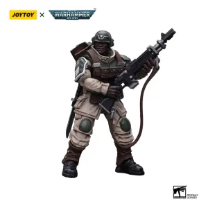 Warhammer 40k Actionfigur 1/18 Astra Militarum Cadian Command Squad Veteran Humanity Serve Point Gain