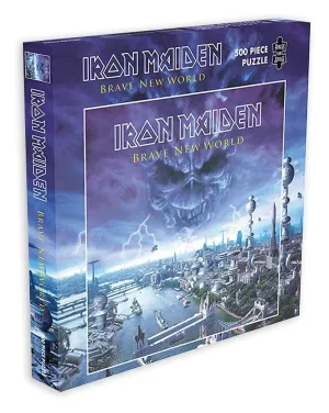 Iron Maiden: Brave New World 500 Bitars Pussel Collector's Pack Display Mystery Drop Display