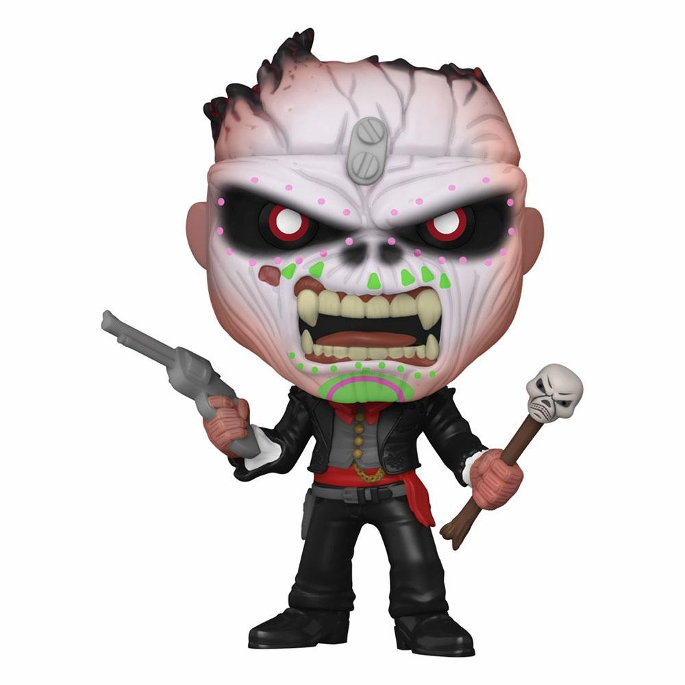 Buildable Figure Race Car Driver Iron Maiden POP! Rocks Figur Eddie - Nights of the Dead 9 cm