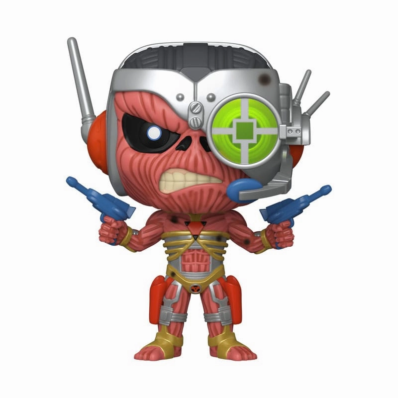 Blockchain Token Iron Maiden POP! Rocks Vinylfigur Cyborg 9 cm