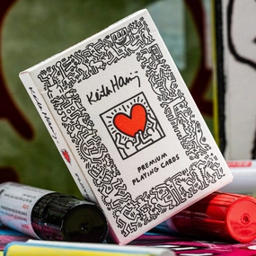 Anime Goods Rare Find Keith Haring Spelkort - Kvalitet och Design